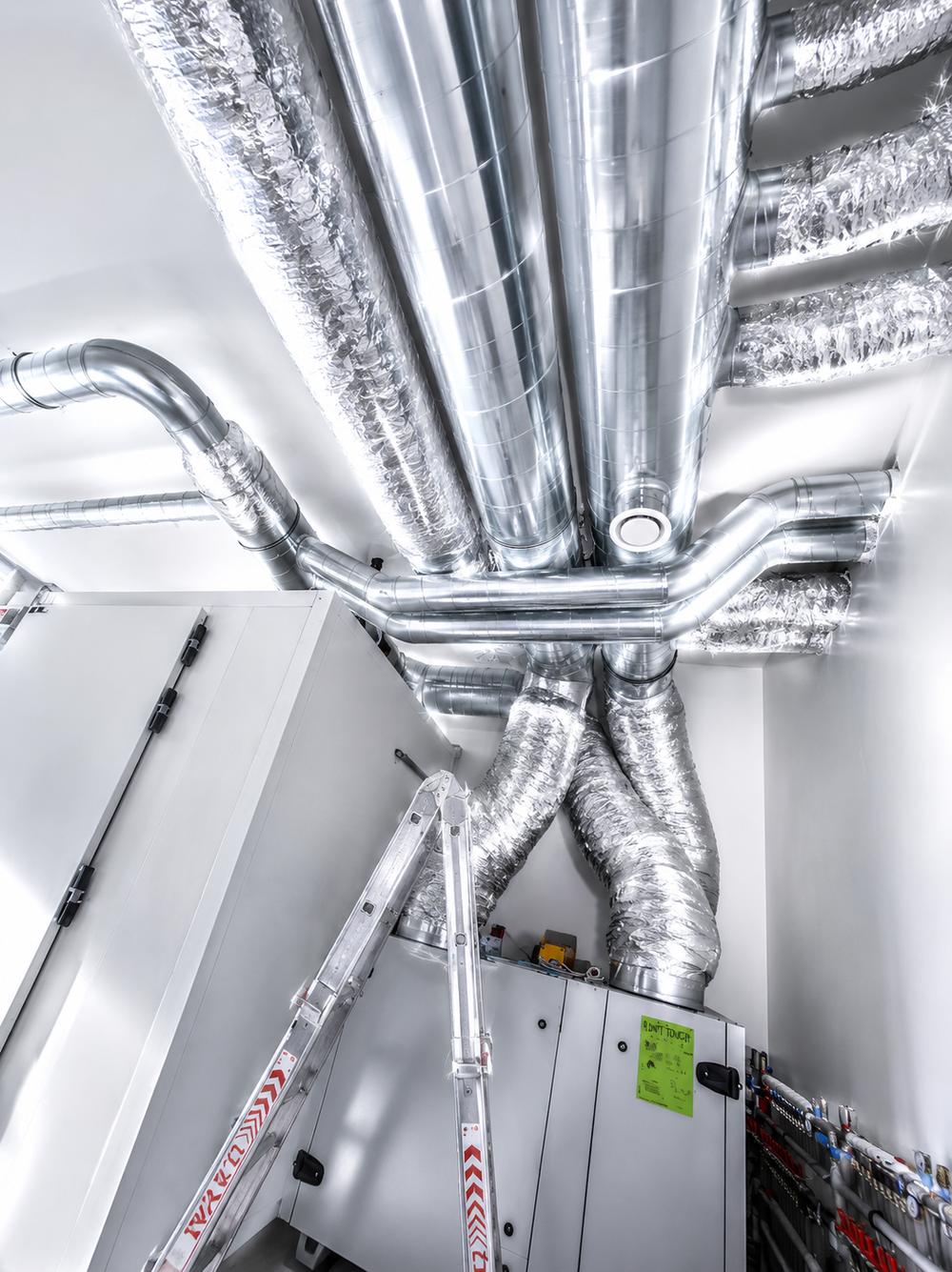 Professioneel geïnstalleerd kanalenwerk door AirQare